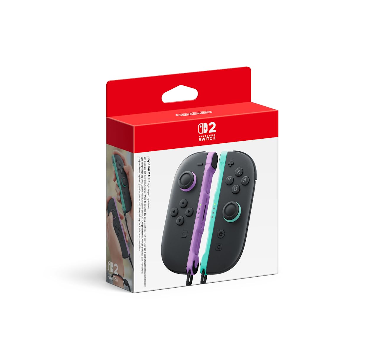 Nintendo Switch 2 Joy-Con 2 Pair - Light Purple & Light Green