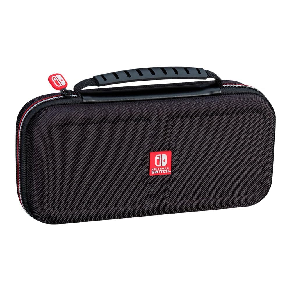 R.D.S. INDUSTRIES, INC. – Game Traveler Deluxe Licensed Travel Case Designed for Nintendo Switch, Lite, OLED, Black Small (NNS40)