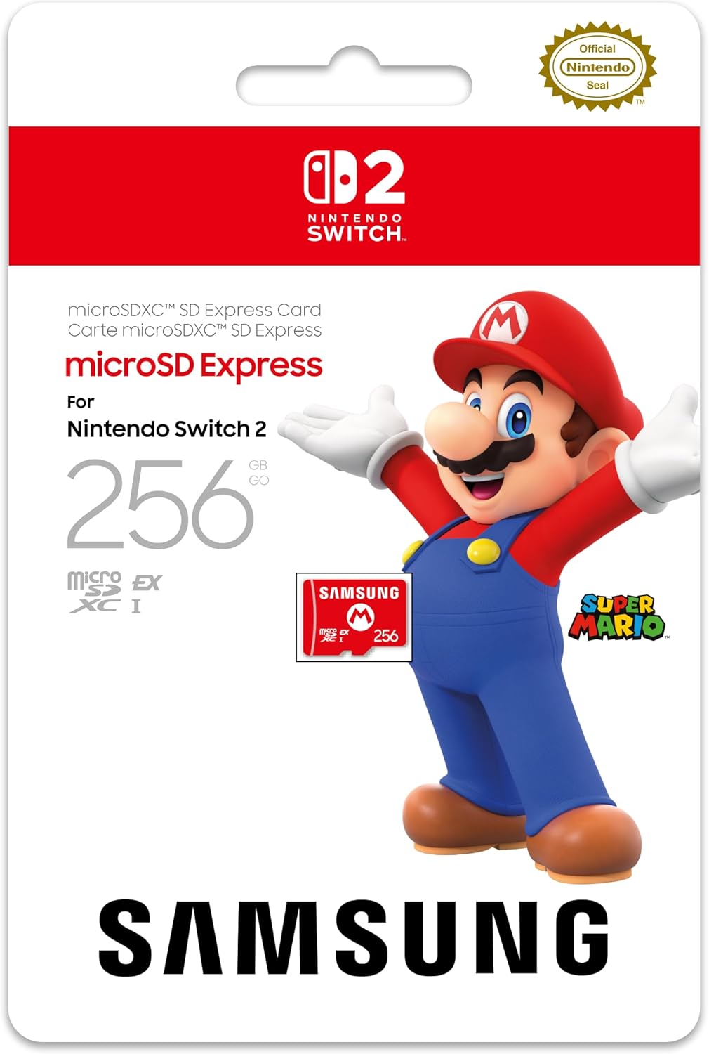 Nintendo Samsung MicroSD Express Card 256 GB (UK Version)