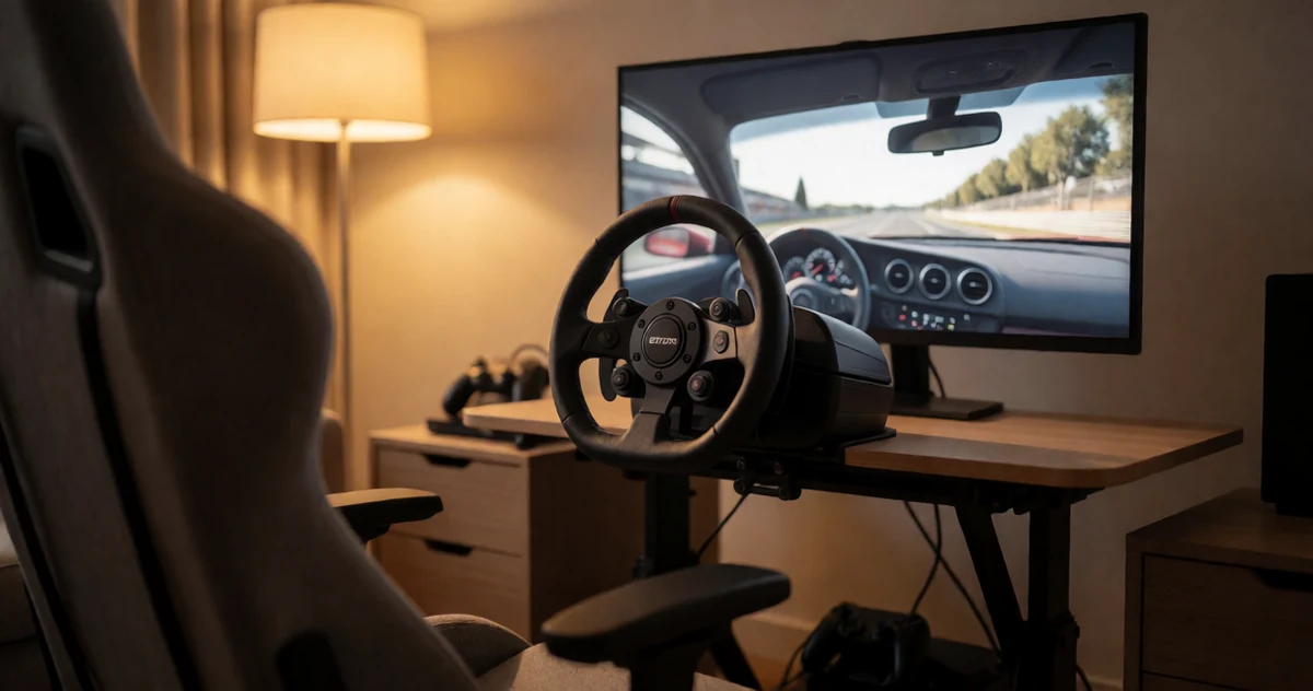 Best Racing Wheels for Sim Racing Beginners and Living Room Setups