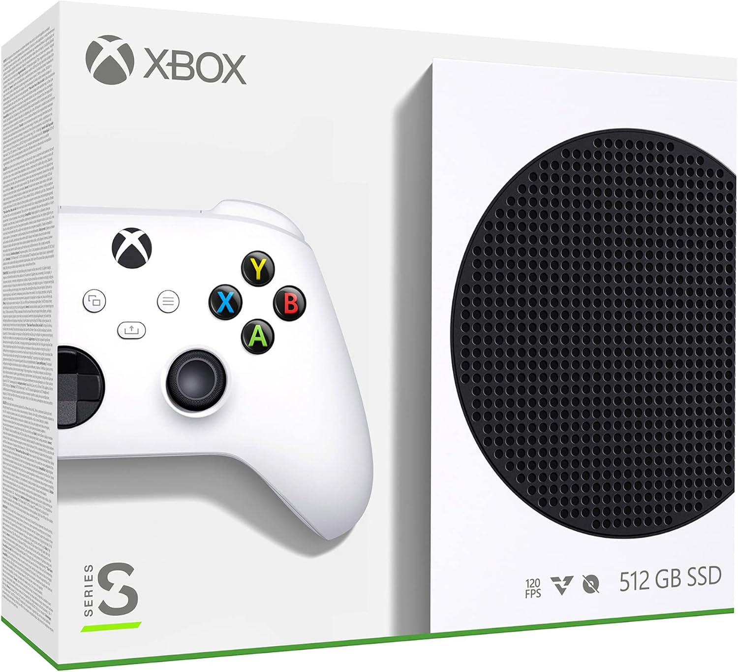 NewXbox Series S 512GB SSD All-Digital Gaming Console + 1 Wireless Controller, White - 1440p Resolution, Up to 120 FPS, 802.11ac 2x2 WiFi WEPGPY USB_Cable
