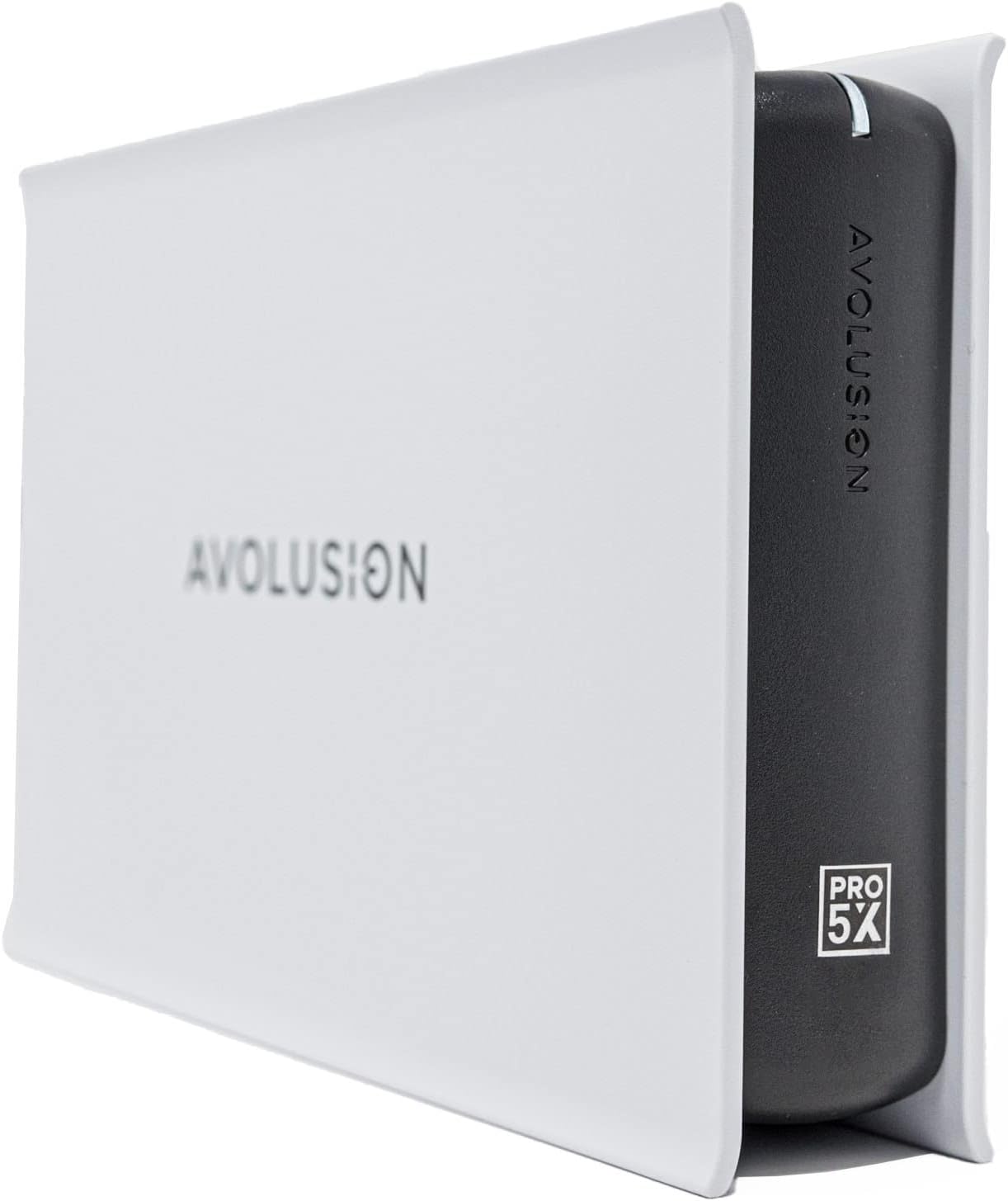 Avolusion PRO-5X Series 8TB USB 3.0 External Gaming Hard Drive for PS5 Game Console (White) - 2 Year Warranty